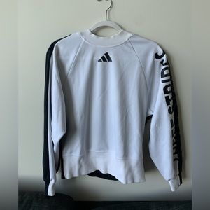 Adidas Training Sweatshirt with Sleeve Branding